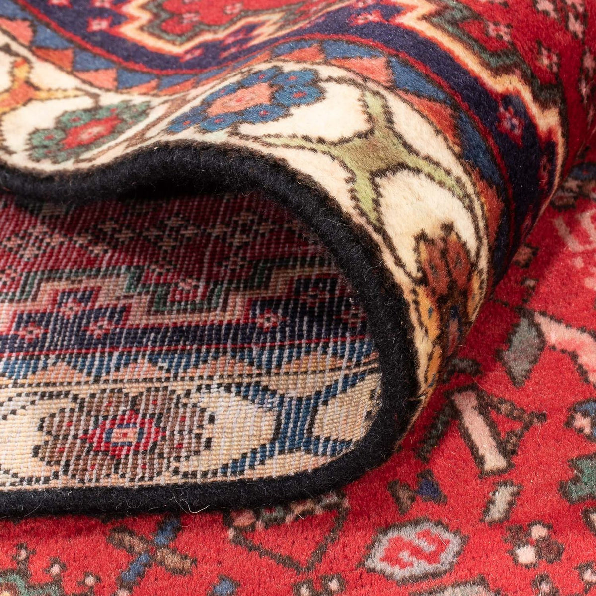 Biegacz Perski dywan - Nomadyczny - 373 x 83 cm - rdza