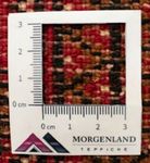 Dywan turkmeński - 130 x 60 cm - czerwony