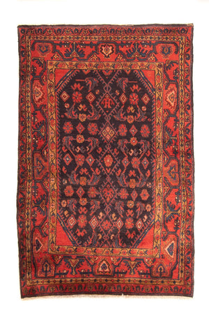 Perski dywan - Nomadyczny - 167 x 113 cm - ciemnoniebieski