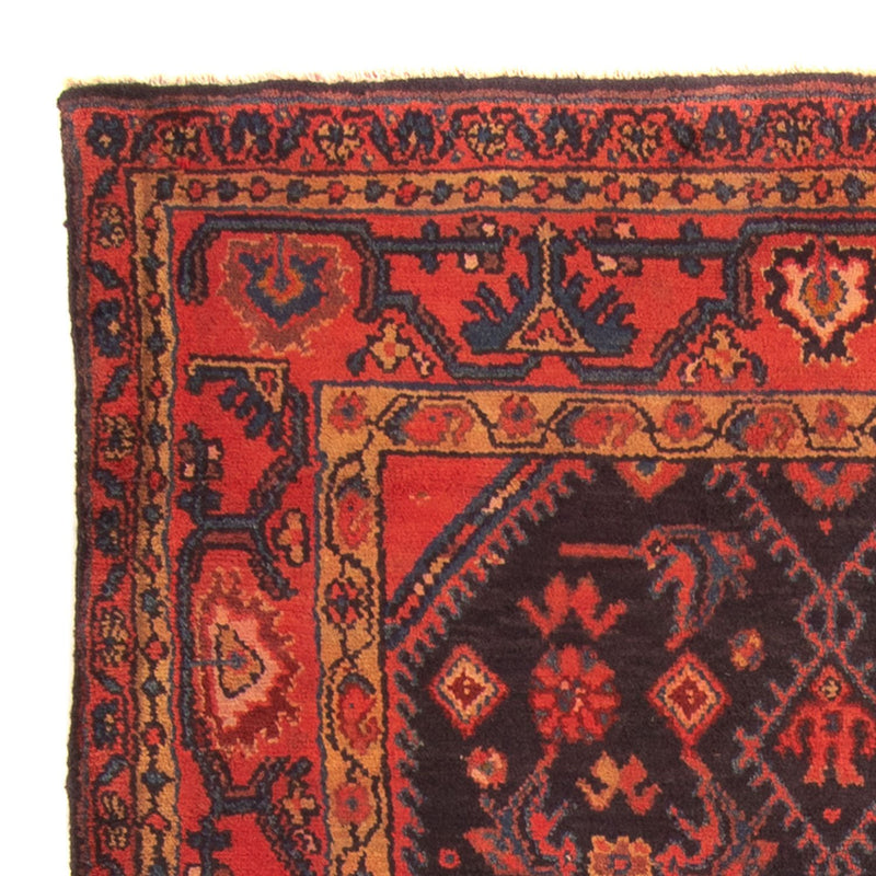 Perski dywan - Nomadyczny - 184 x 117 cm - ciemnoniebieski