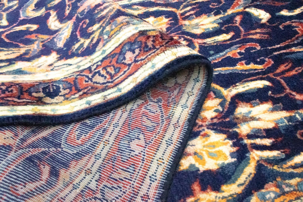 Biegacz Dywan perski - Klasyczny - 402 x 72 cm - ciemnoniebieski