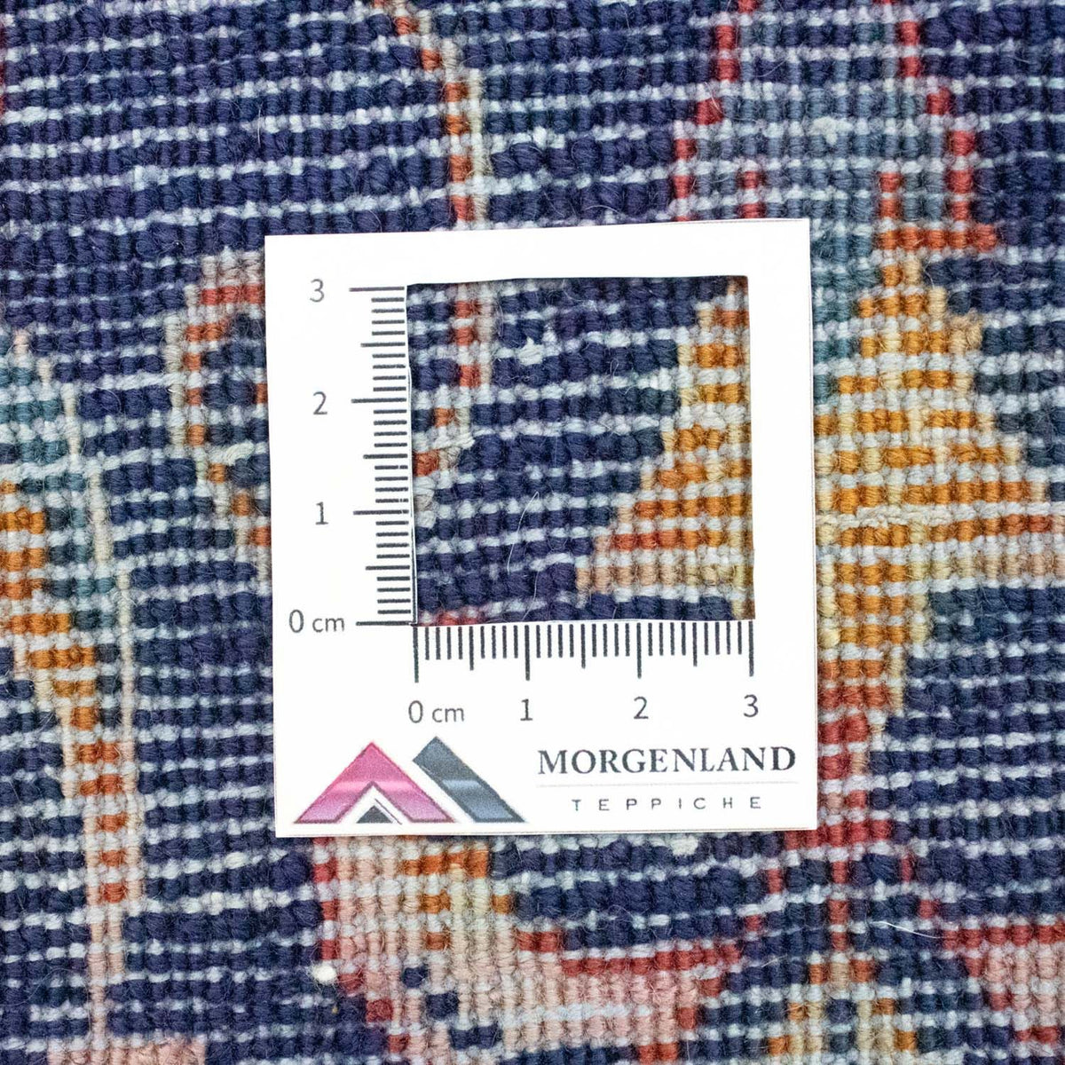 Biegacz Dywan perski - Klasyczny - 402 x 72 cm - ciemnoniebieski