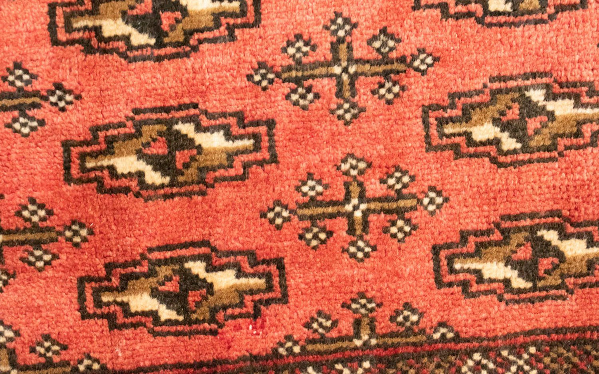 Dywan turkmeński - 130 x 60 cm - rdza