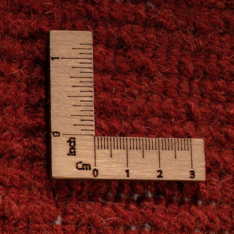 Dywan z Nepalu - 293 x 205 cm - ciemna czerwień