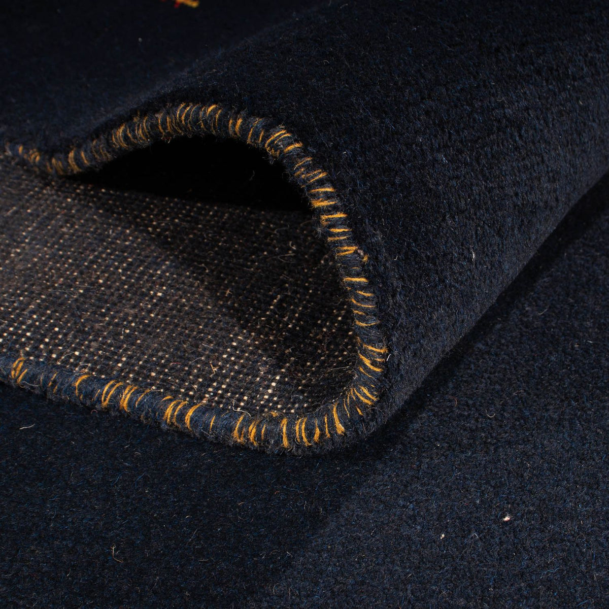 Dywan Gabbeh - Indus - 300 x 200 cm - ciemnoniebieski