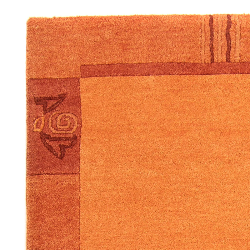 Dywan z Nepalu - 180 x 117 cm - pomarańczowy