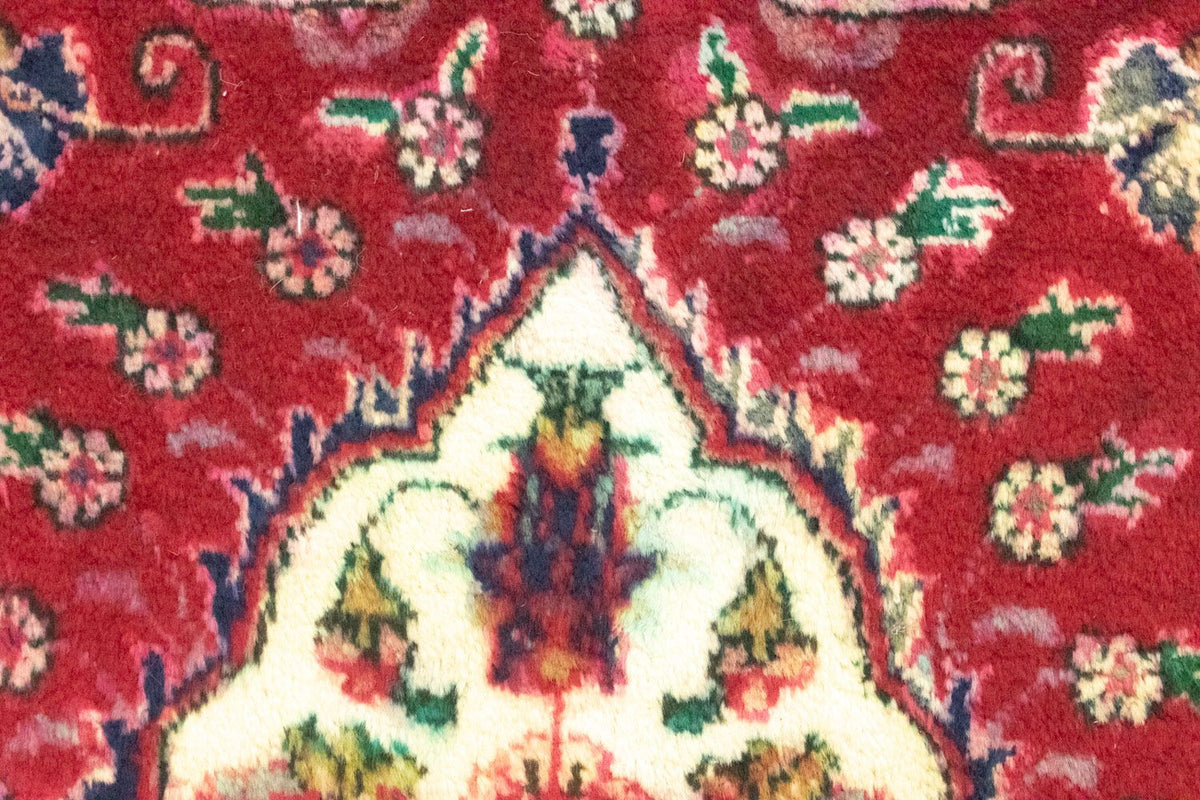 Biegacz Dywan perski - Tabriz - 417 x 85 cm - czerwony