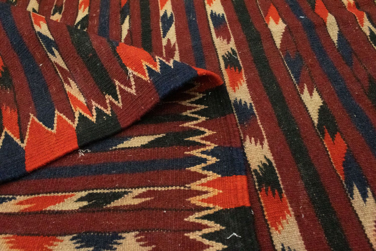 Dywan Kelim - Orientalny - 190 x 112 cm - brązowy