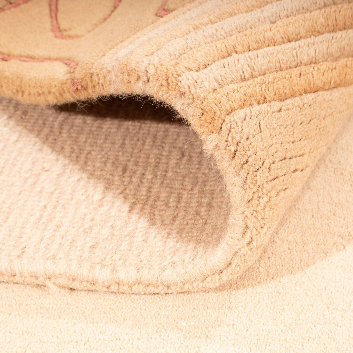 Dywan z Nepalu - 200 x 144 cm - jasnobrązowy