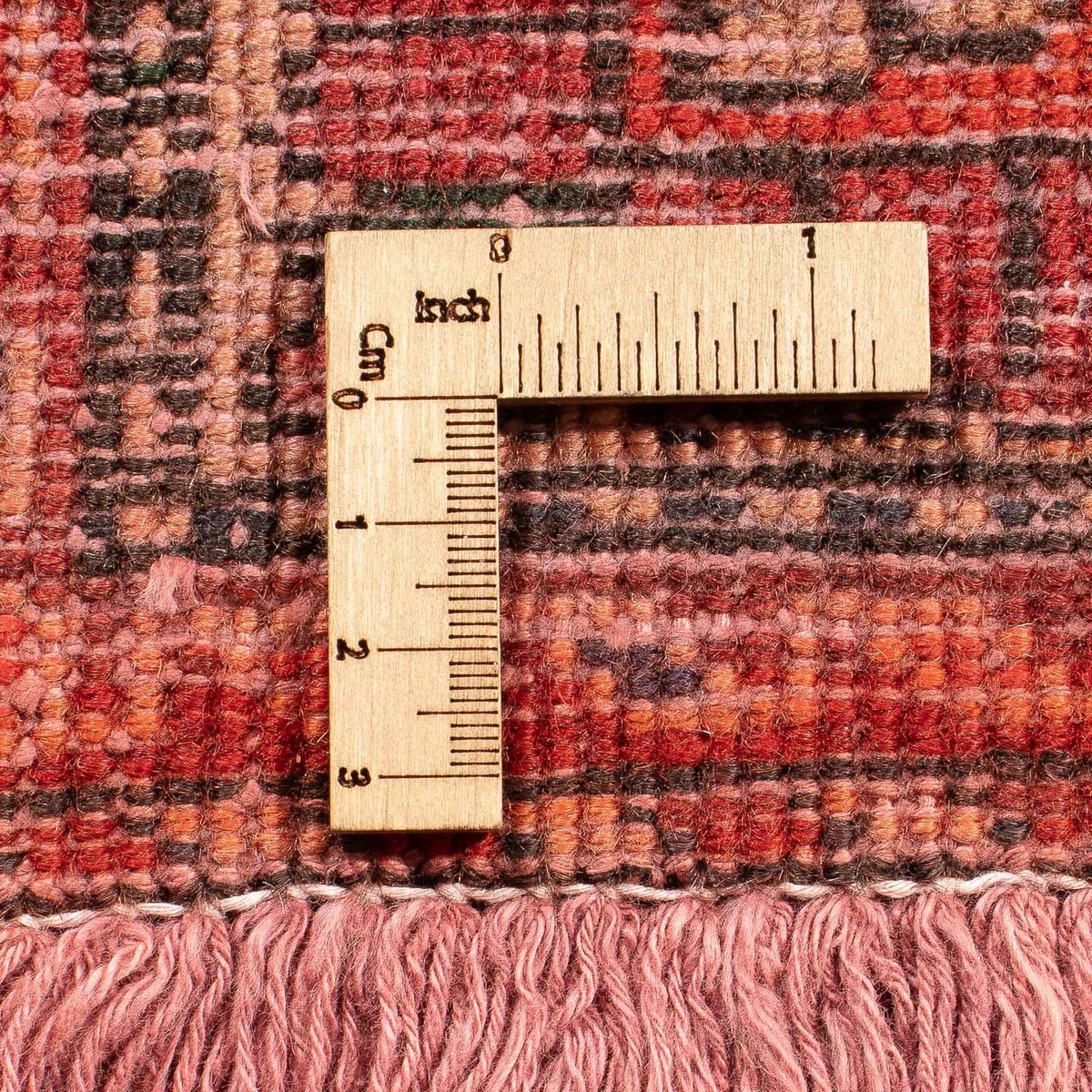 Perski dywan - Nomadyczny - 210 x 162 cm - jasna czerwień