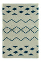 Nowoczesny kilim Dywan 95x62cm - Dywan wełniany
