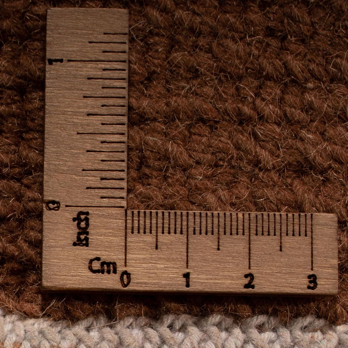 Dywan z Nepalu - 196 x 147 cm - jasnobrązowy