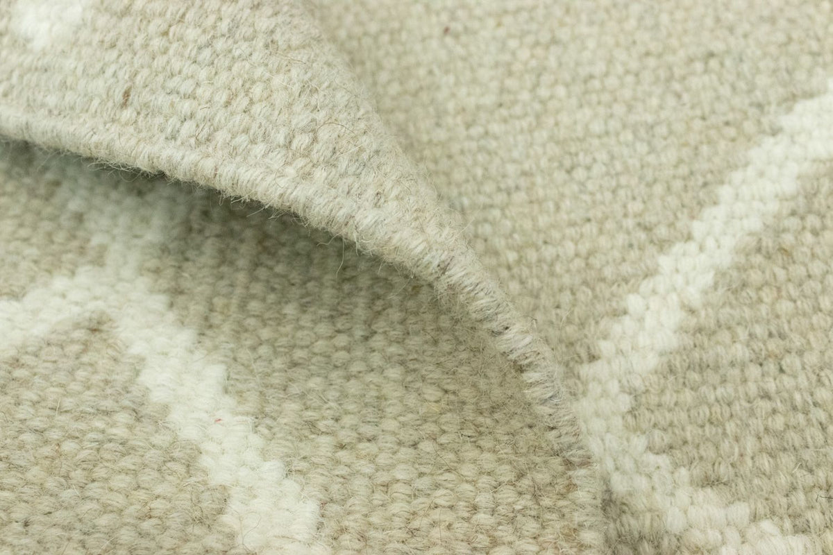 Dywan Kelim - modny - 90 x 60 cm - beżowy