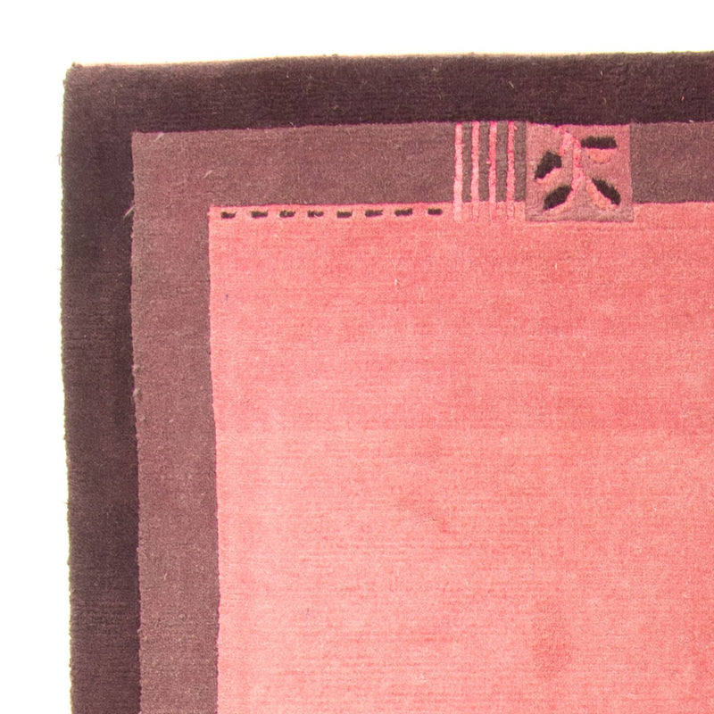 Dywan z Nepalu - 225 x 160 cm - różowy