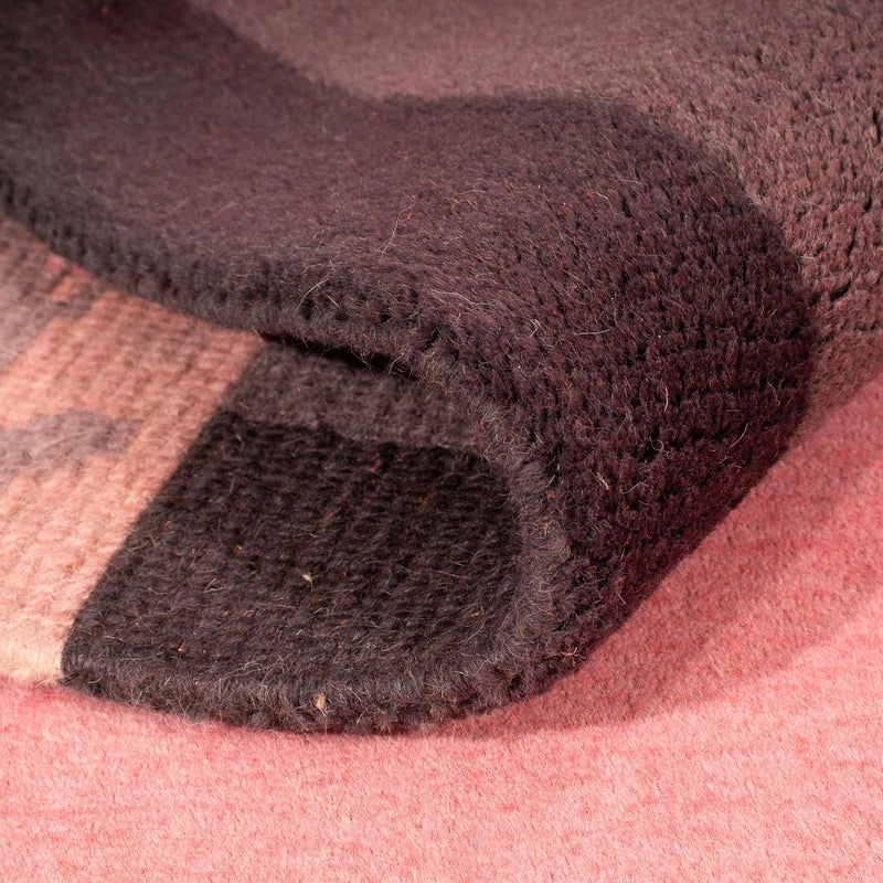 Dywan z Nepalu - 225 x 160 cm - różowy