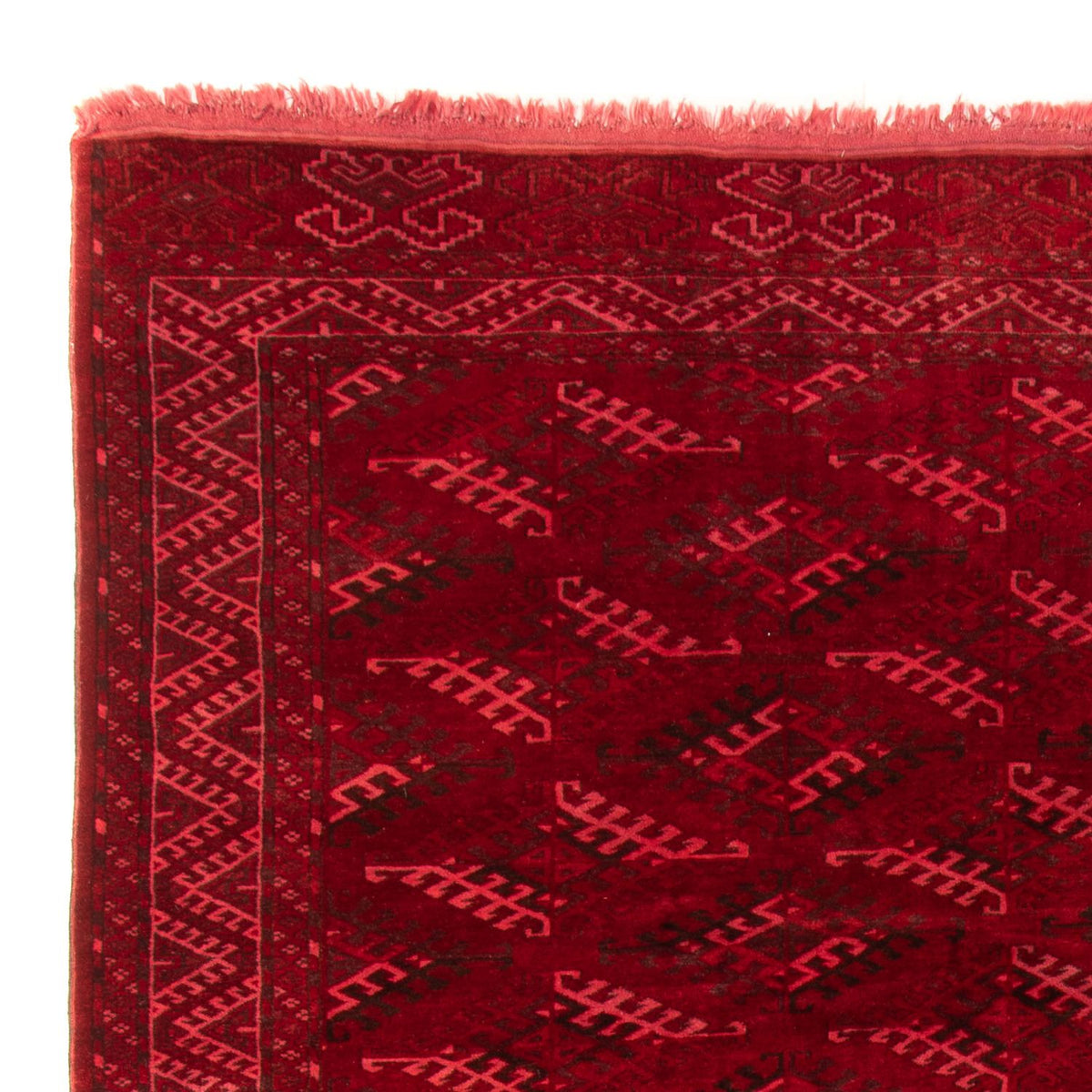 Dywan afgański - 323 x 279 cm - czerwony