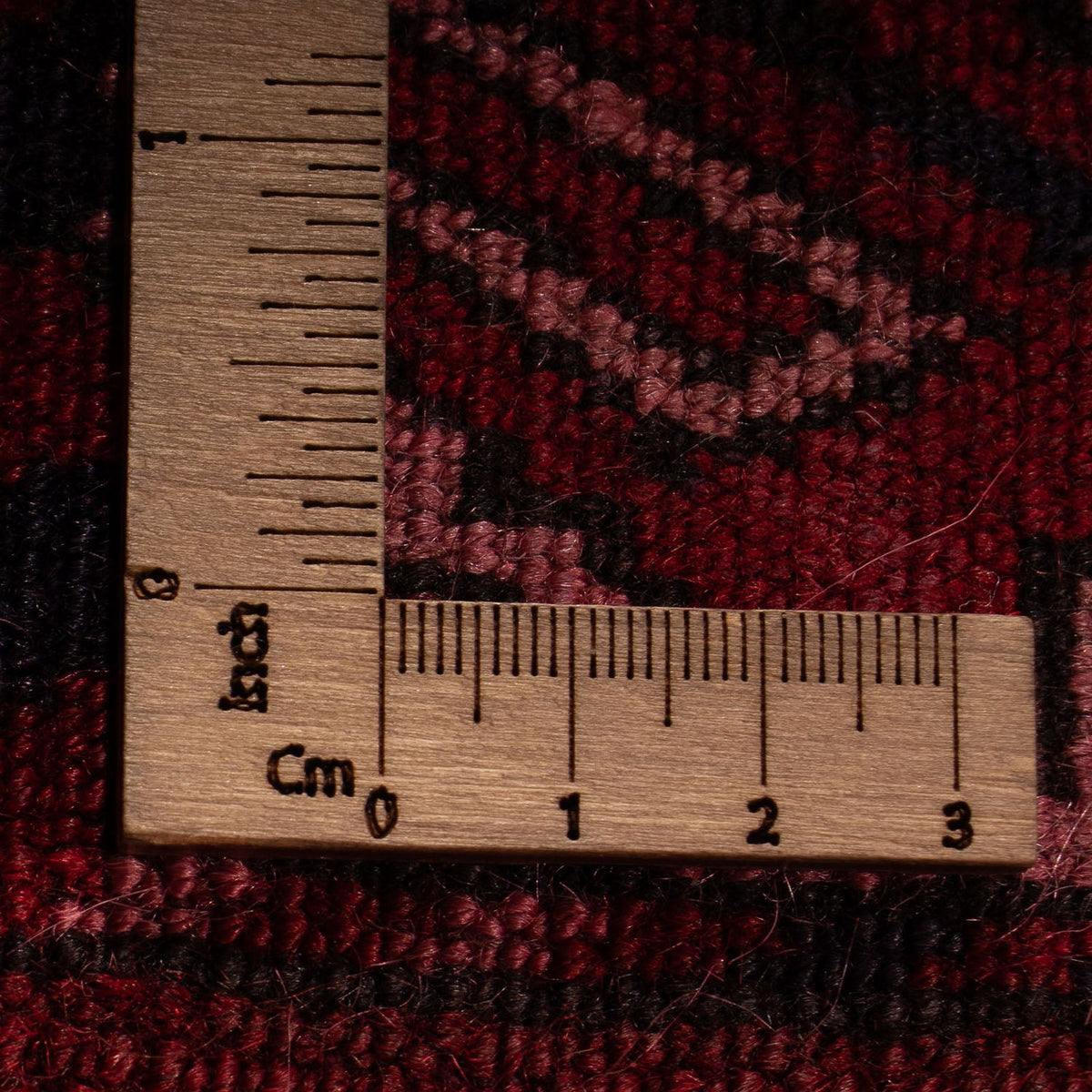 Dywan afgański - 323 x 279 cm - czerwony