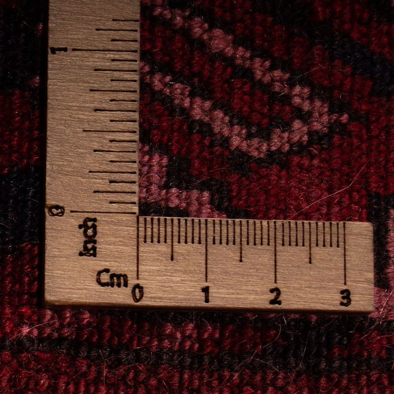 Dywan afgański - 323 x 279 cm - czerwony