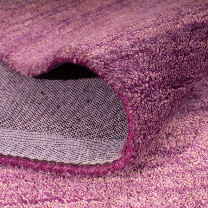 Dywan wełniany - 195 x 138 cm - różowy