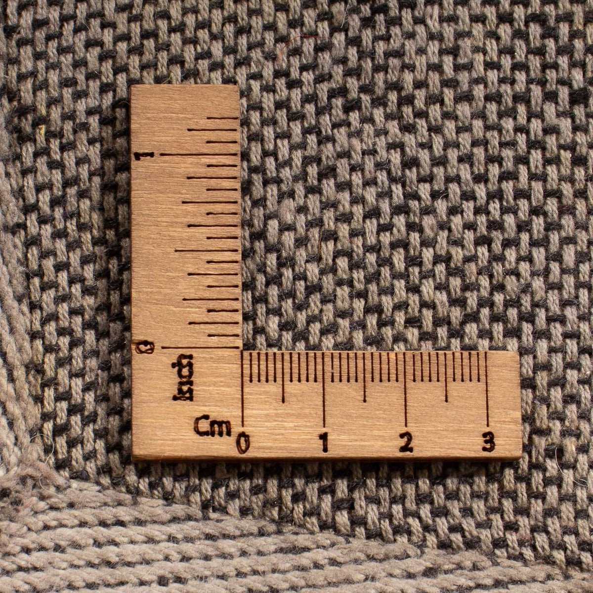 Dywan wełniany - 200 x 138 cm - brązowy