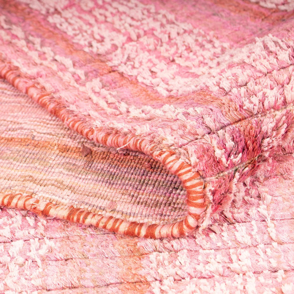 Dywan wiskozowy - 240 x 150 cm - różowy
