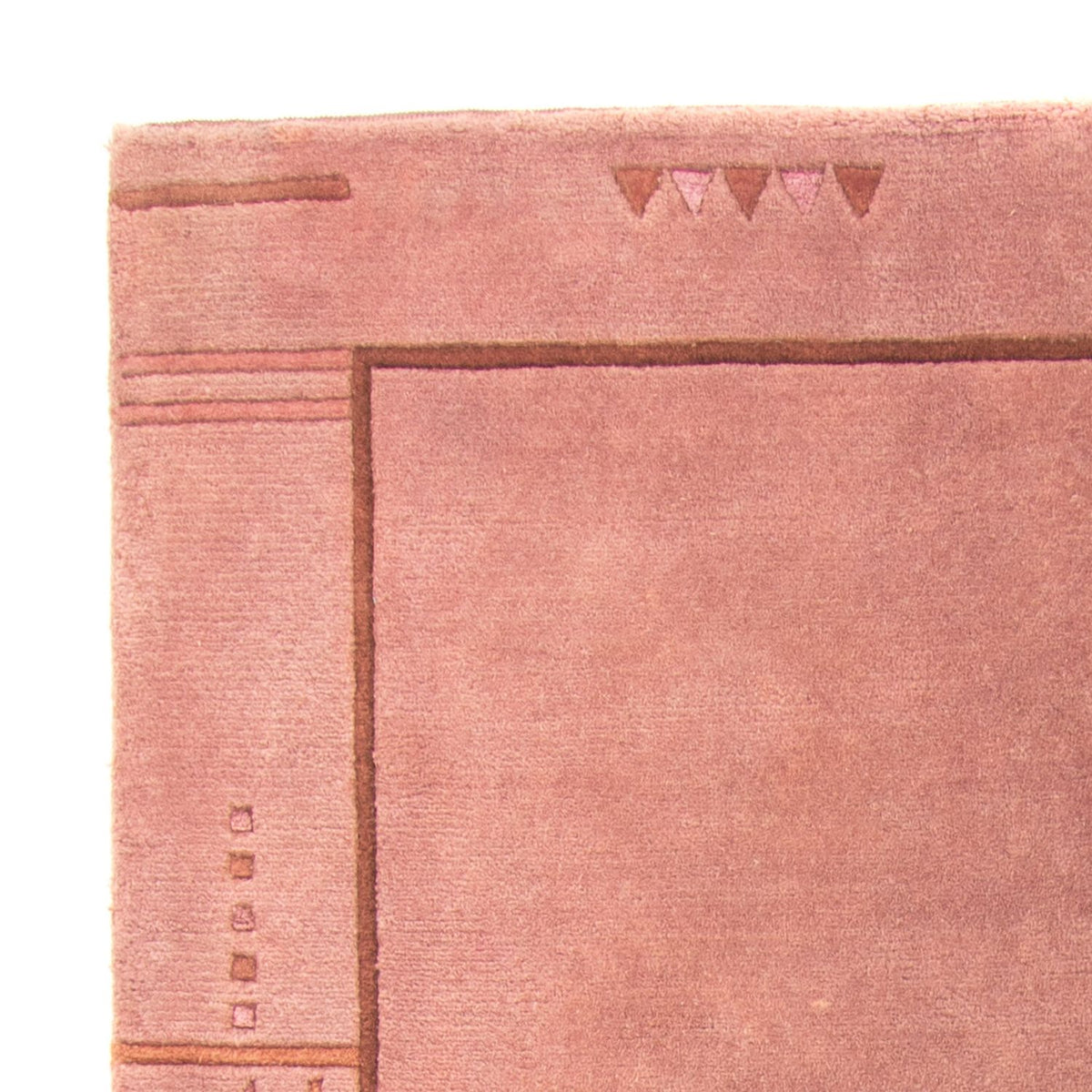 Dywan z Nepalu - 223 x 160 cm - jasnobrązowy