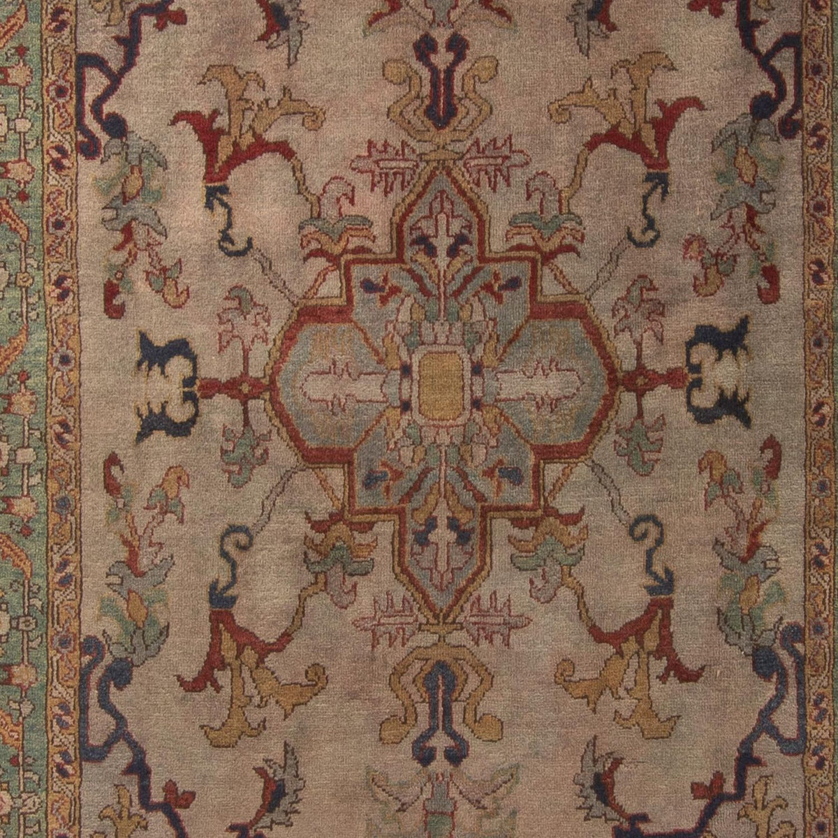 Dywan perski - Keshan - 220 x 160 cm - jasna mocca