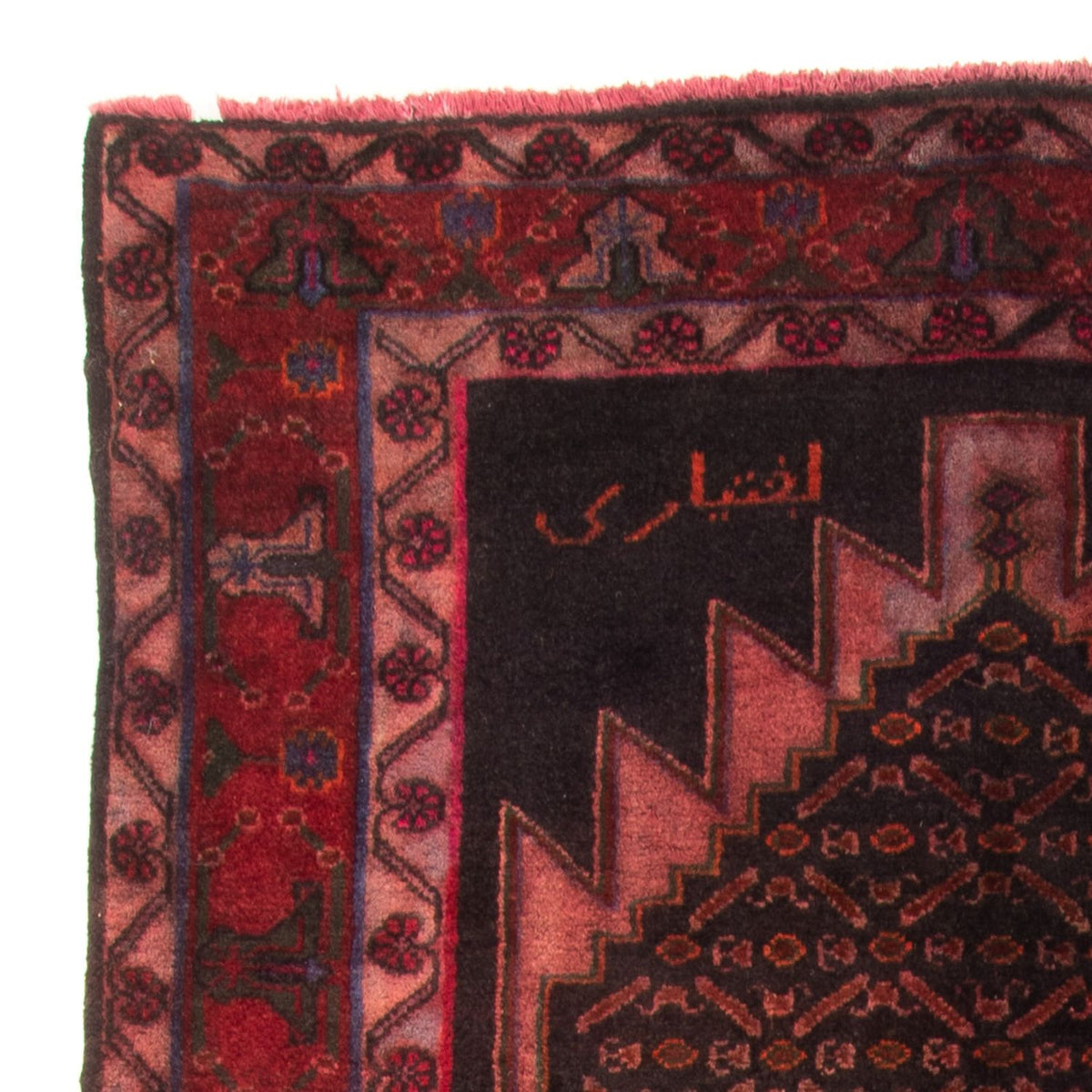 Perski dywan - Nomadyczny - 300 x 155 cm - ciemna czerwień