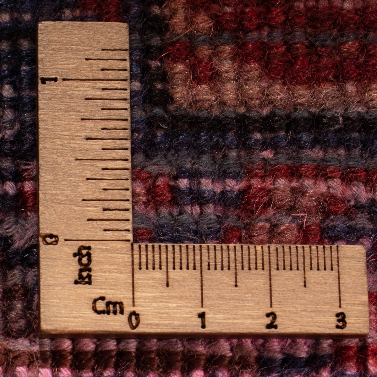 Biegacz Perski dywan - Nomadyczny - 323 x 115 cm - ciemna czerwień