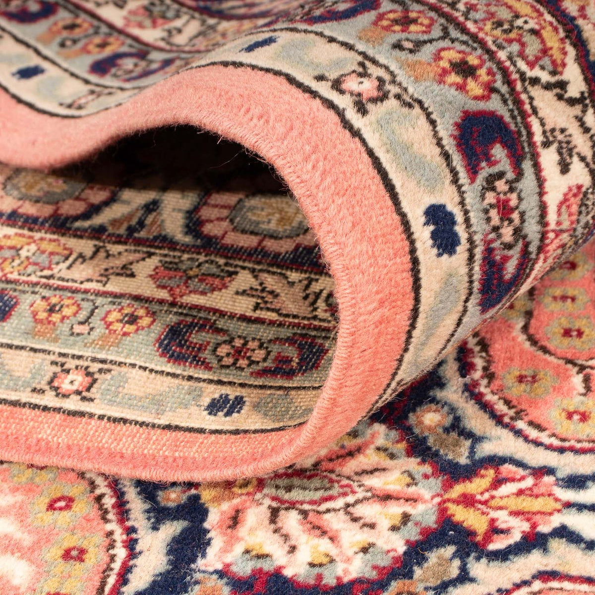 Dywan orientalny - Keshan - Indus - 383 x 283 cm - beżowy