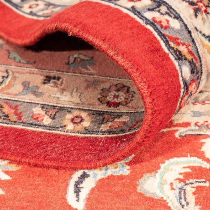 Dywan orientalny - Tabriz - 363 x 280 cm - ciemna czerwień