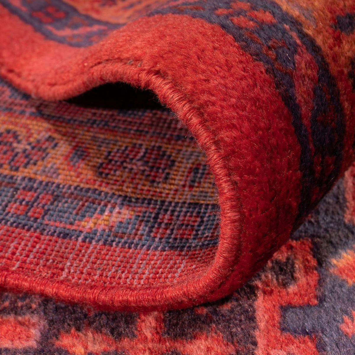 Perski dywan - Nomadyczny - 335 x 225 cm - czerwony