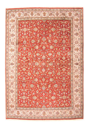 Jedwabny dywan - Kashmir Silk - 277 x 186 cm - czerwony