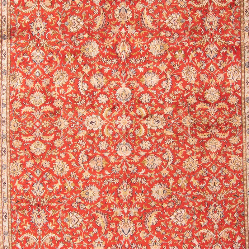 Jedwabny dywan - Kashmir Silk - 277 x 186 cm - czerwony