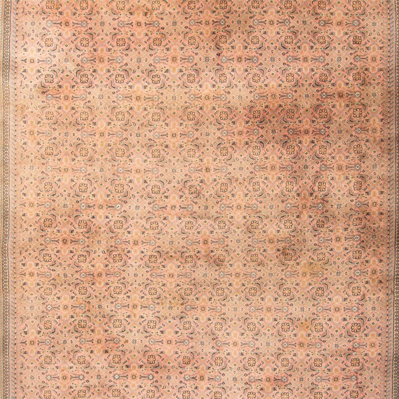 Orientalny dywan - Indus - 412 x 298 cm - jasnobrązowy