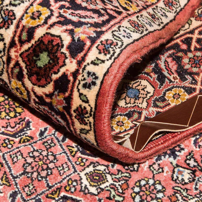 Biegacz Dywan perski - Bijar - 301 x 87 cm - czerwony