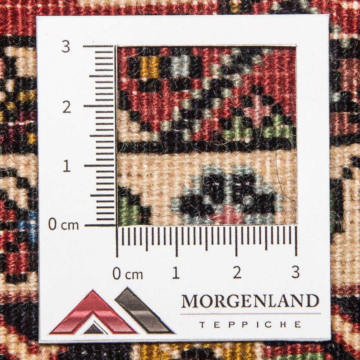 Biegacz Dywan perski - Bijar - 301 x 87 cm - czerwony