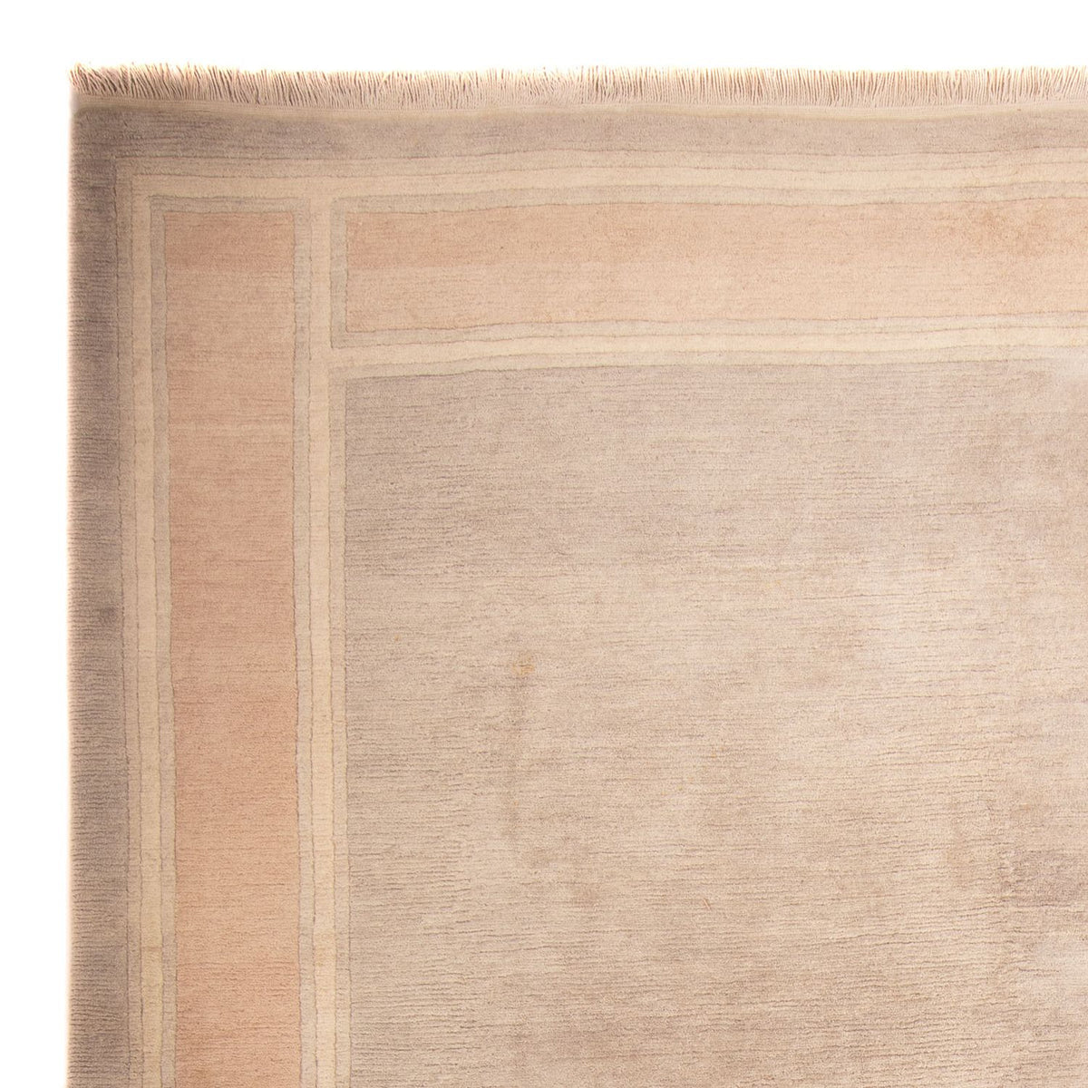 Dywan z Nepalu - 358 x 248 cm - beżowy