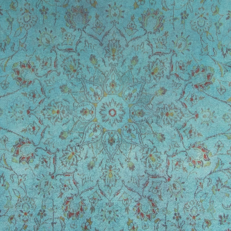 Dywan perski - Keshan - 350 x 244 cm - niebieski