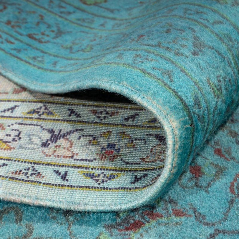 Dywan perski - Keshan - 350 x 244 cm - niebieski