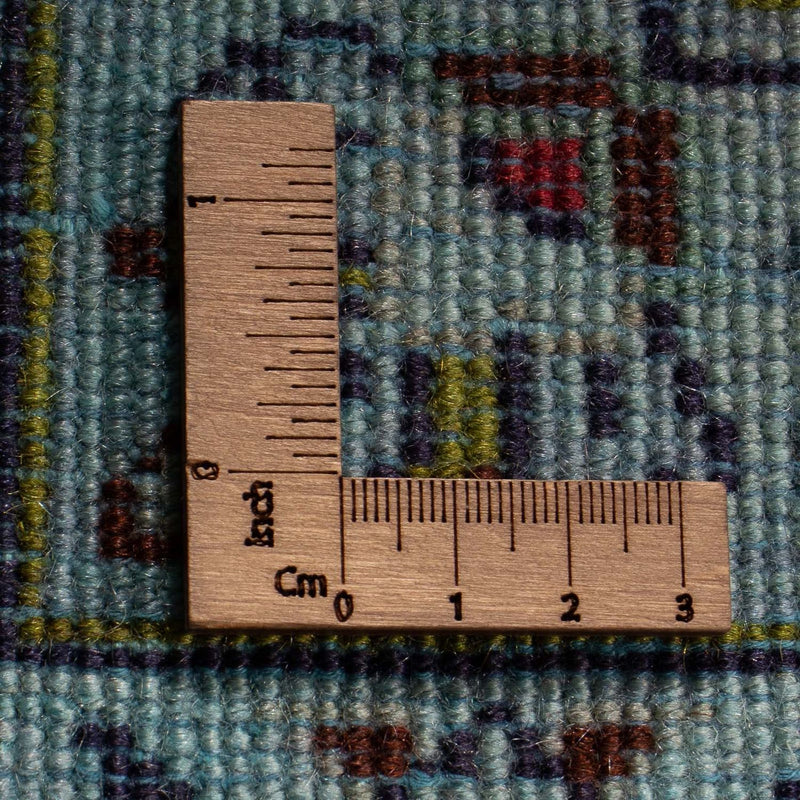 Dywan perski - Keshan - 350 x 244 cm - niebieski