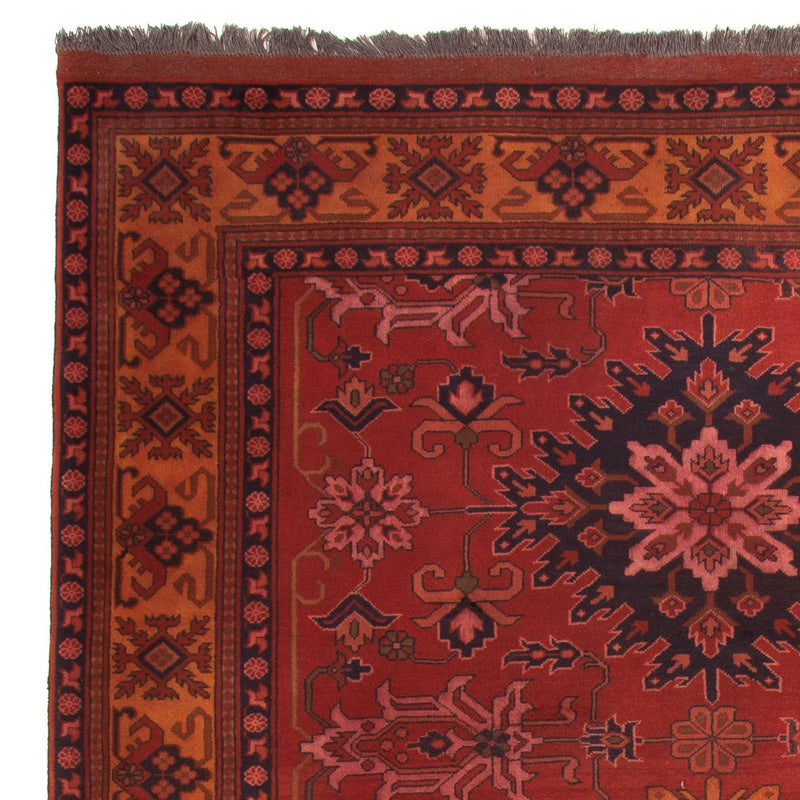 Afgański dywan - Hatshlu - 313 x 210 cm - ciemna czerwień