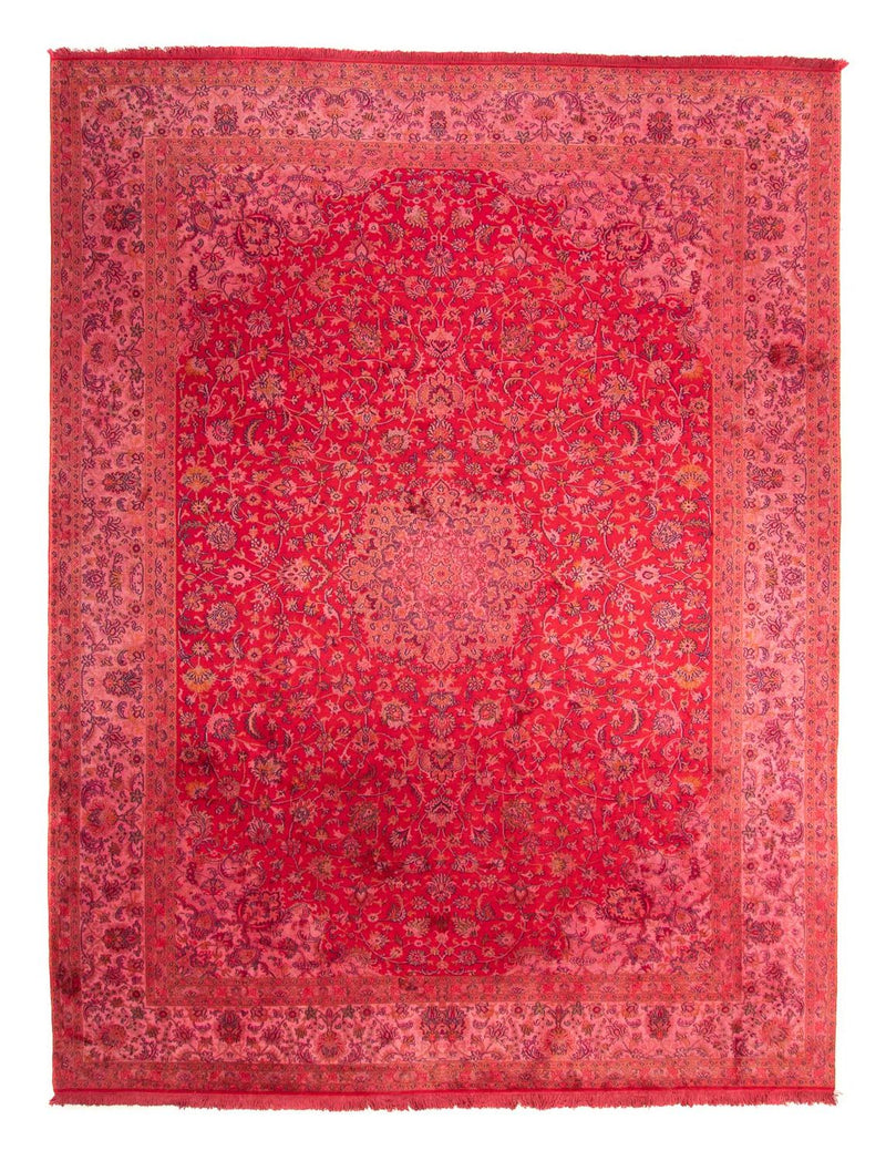 Jedwabny dywan - Kashmir Silk - 330 x 234 cm - czerwony