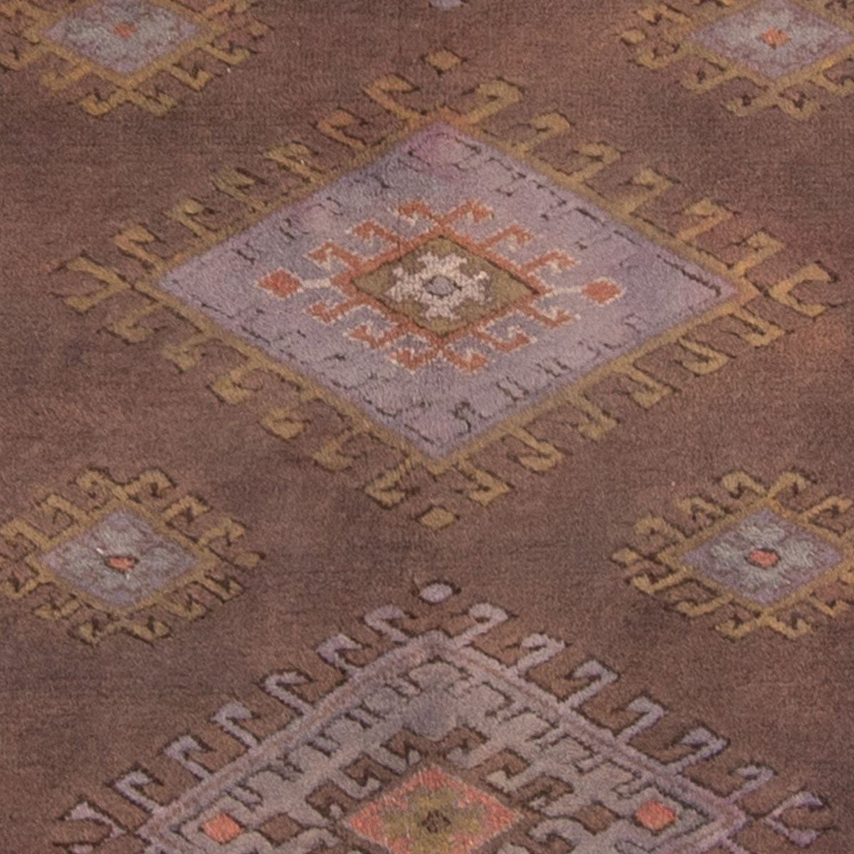 Dywan pakistański - 285 x 200 cm - ciemnobrązowy