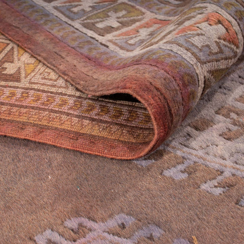 Dywan pakistański - 285 x 200 cm - ciemnobrązowy