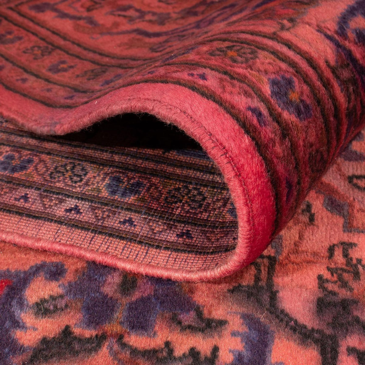 Dywan perski - Keshan - 348 x 240 cm - jasna czerwień