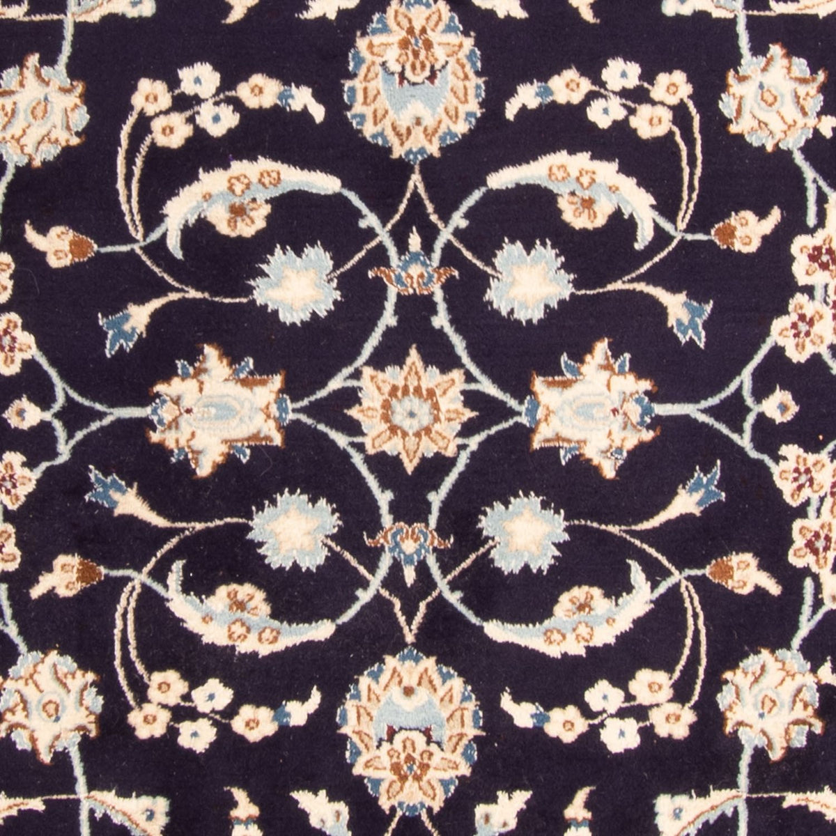 Dywan perski - Nain - Królewski - 383 x 286 cm - ciemnoniebieski