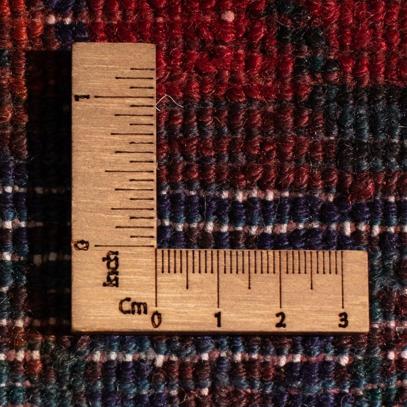 Biegacz Perski dywan - Nomadyczny - 380 x 146 cm - ciemnoniebieski