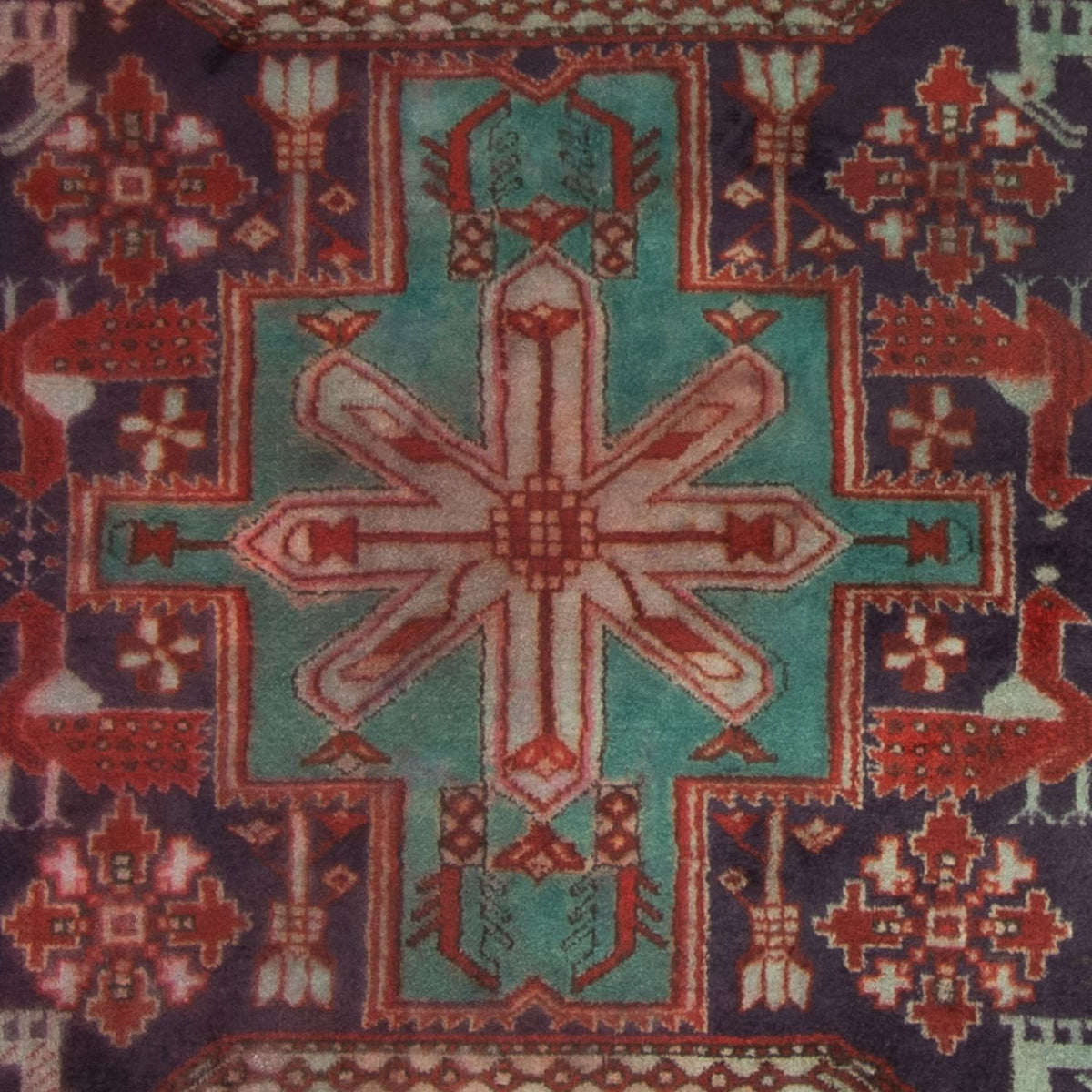 Biegacz Perski dywan - Nomadyczny - 392 x 132 cm - wielokolorowy