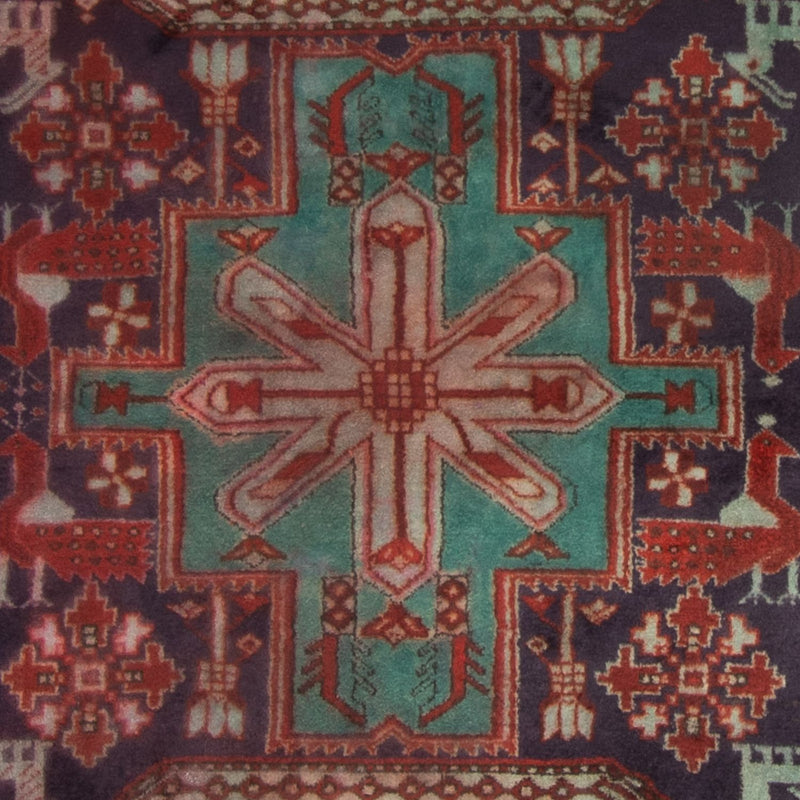 Biegacz Perski dywan - Nomadyczny - 392 x 132 cm - wielokolorowy